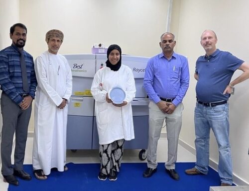 Bahwan Healthcare Centre successfully Installs Raycell™ MK2 Blood Irradiator at the Department of Blood Bank Services, Bousher