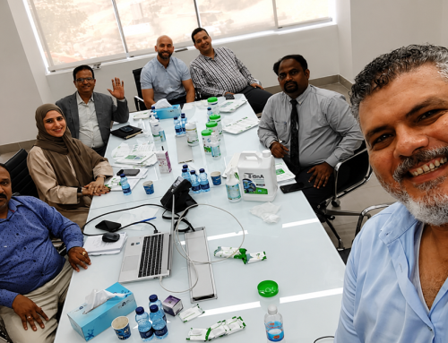 LEAP TRADING COMPANY LLC conducts product training for the Sales Team of Bahwan Healthcare Centre